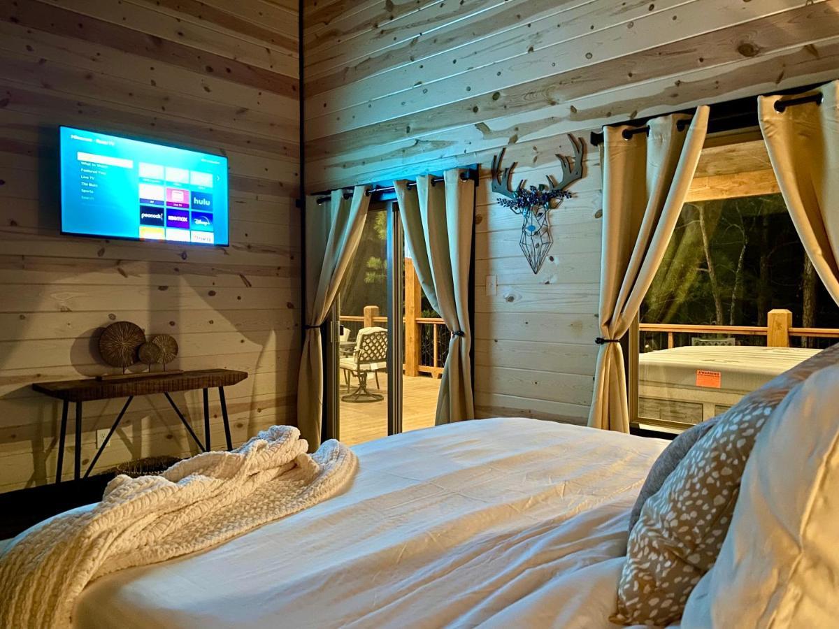 New Luxury Cabin, Hot Tub, Forest Views,Hotel Style Amenities Broken Bow Zewnętrze zdjęcie
